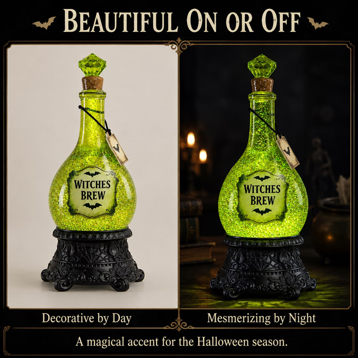 🧪 A Potion of Light and Magic — For Your Spooky Season