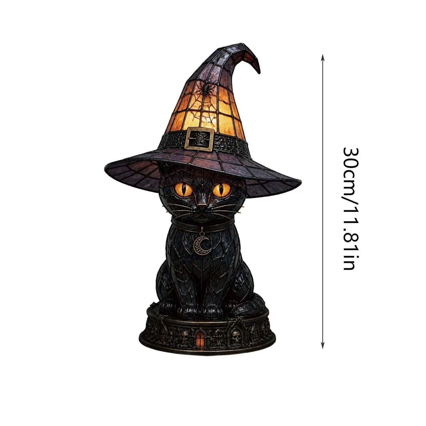 Halloween Black Cat Table Lamp – A Cozy Autumn Glow with a Touch of Magic 🐈‍⬛🎃✨